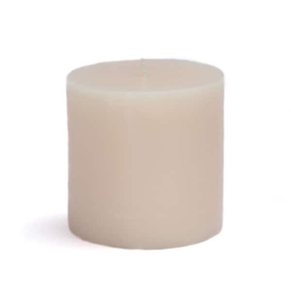 Zest Candle CPZ-072-12 3 x 3 in. Ivory Pillar Candles, 12PK CPZ-072_12 - main